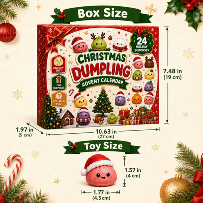 Christmas Dumpling Surprise Advent Calendar – 24 Days of Holiday Fun